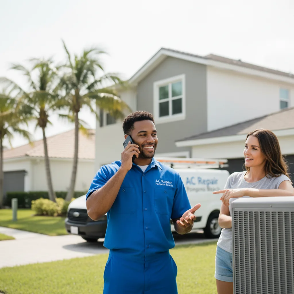 AC Repair Pompano Beach customer support in West Harrison
